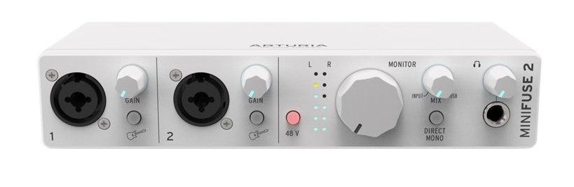 Arturia Minifuse 2 White Interfaz de Audio Blanca