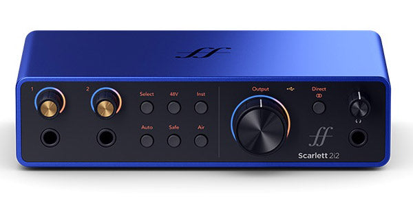 Focusrite Scarlett 2I2 4th Generation Anniversary Edition Interfaz de Audio USB 1