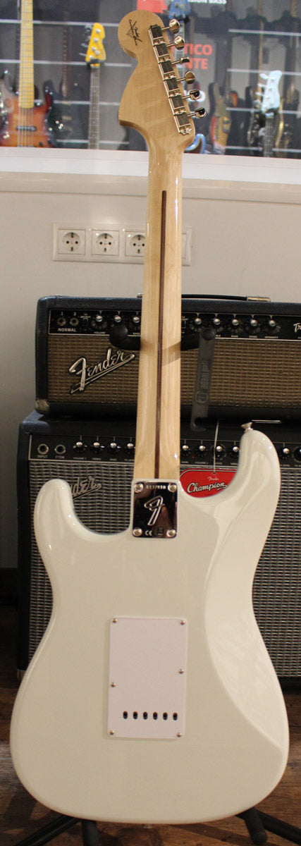 FENDER CUSTOM SHOP STRATOCASTER 1969 MN OLYMPIC WHITE.