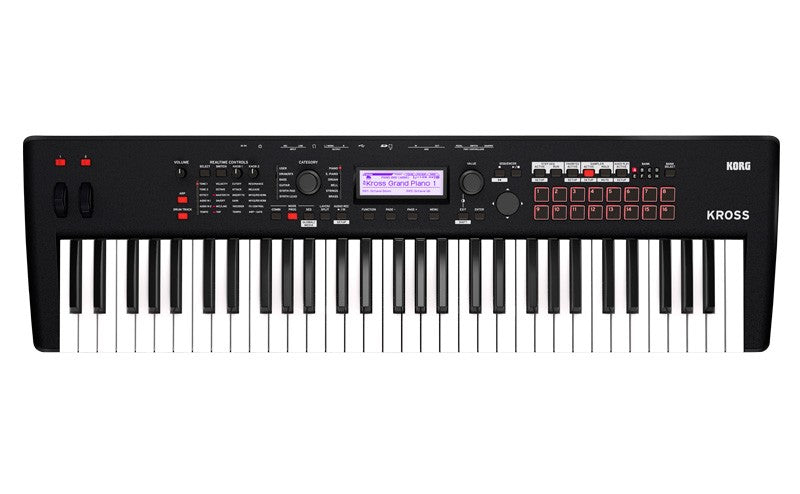 Korg Kross2 61 MB Teclado Workstation Portátil Negro Mate