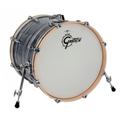 GRETSCH DRUM BASS DRUM NEW RENOWN MAPLE BOMBO BATERIA 20X16 SILVER OYSTER PEARL