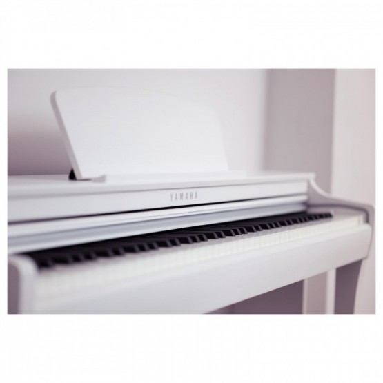 YAMAHA -PACK- CLP725WH PIANO DIGITAL BLANCO + BANQUETA Y AURICULARES