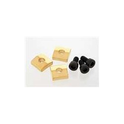 ALL PARTS BP0116002 NUT BLOCKS (3) FOR FLOYD ROSE OR SCHALLER LOCKING NUTS GOLD