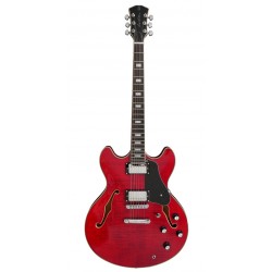 SIRE H7 STR LARRY CARLTON GUITARRA ELECTRICA SEE THOUGH RED