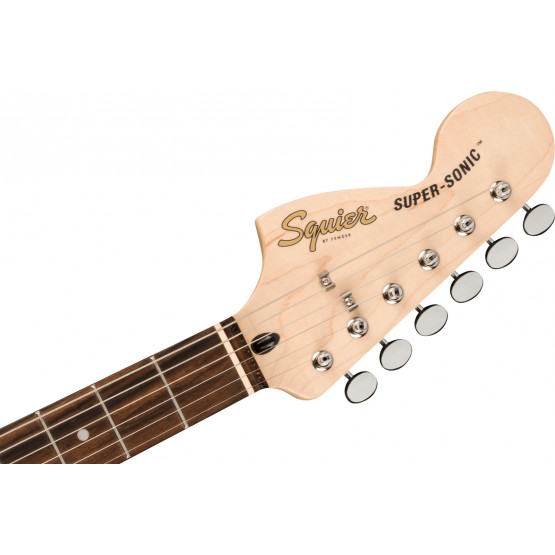 SQUIER PARANORMAL SUPER-SONIC IL GUITARRA ELECTRICA SHELL PINK