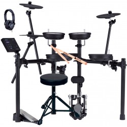 ROLAND -PACK- TD07DMK BATERIA ELECTRONICA+ PEDAL BOMBO+ ASIENTO+ AURICULARES Y BAQUETAS