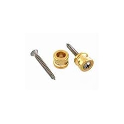ALL PARTS AP0682002 BUTTONS ONLY FOR SCHALLER STRAP LOCK SYSTEM WITH SCREWS (2) GOLD