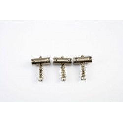 ALL PARTS BP2328009 BRIDGE SADDLES TILT-COMPENSATED(SET OF 3) WITH SPRINGS AND SCREWS FOR TELE TI.