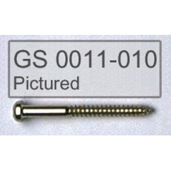 ALL PARTS GS0011002 PICKUP MOUNTING SCREWS FOR BASS, GOLD, 1-1/4 LONG.