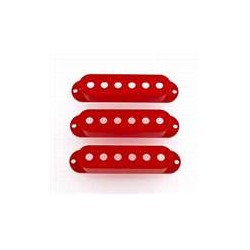 ALL PARTS PC0406026 PICKUP COVER SET FOR STRAT (3 PIECES) RED