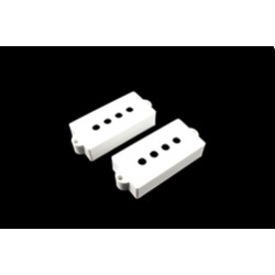 ALL PARTS PC0951025 PICKUP COVER SET FOR P BASS WHITE