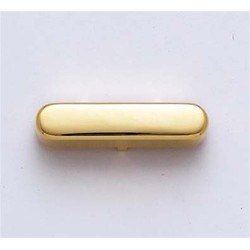 ALL PARTS PC0954002 PICKUP COVER FOR TELE NECK PICKUP GOLD PLATED