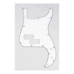 ALL PARTS PG0750050 PICK GUARD FOR P BASS PARCHMENT (OLD WHITE) 3-PLY (P/B/P)