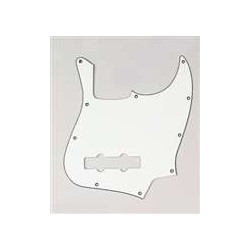 ALL PARTS PG0755050 PICK GUARD FOR J BASS PARCHMENT (OLD WHITE) 3-PLY (P/B/P)