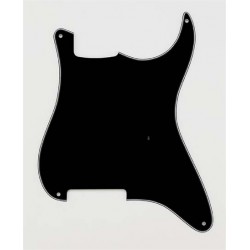 ALL PARTS PG0992033 PICK GUARD OUTLINE FOR STRAT (NO HOLES) BLACK 3-PLY (B/W/B)