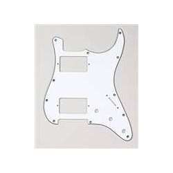 ALL PARTS PG9595035 PICK GUARD 2 HUMBUCKERS FOR STRAT WHITE 3-PLY (11 SCREW HOLES)