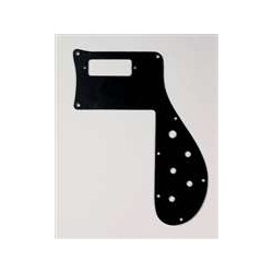 ALL PARTS PG9845023 PICK GUARD FOR RICKENBACKER BASS 4001 BLACK 1-PLY 1973 AND EARLIER