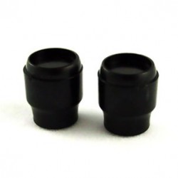 ALL PARTS SK0714023 ROUND SWITCH KNOB VINTAGE STYLE FOR TELE FITS USA SWITCH BLACK. UNIDAD
