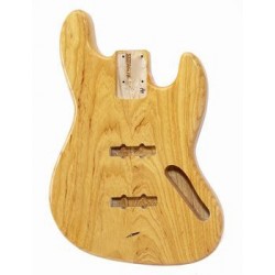ALL PARTS JBFNAT REPLACEMENT BODY FOR JBASS ASH TRAD ROUTING NATURAL FINISH