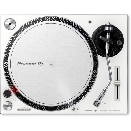 PIONEER DJ PLX500W PLATO GIRATORIO PROFESIONAL BLANCO