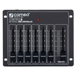 CAMEO CLCONTROL6 CONTROLADOR DMX 6 CANALES