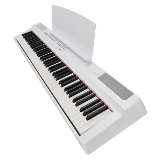 YAMAHA -PACK- P125 WH PIANO DIGITAL BLANCO + SOPORTE + PEDALERA Y AURICULARES