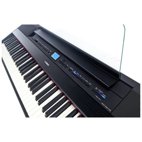 YAMAHA -PACK- P515 B PIANO DIGITAL NEGRO + SOPORTE + PEDALERA + BANQUETA Y AURICULARES