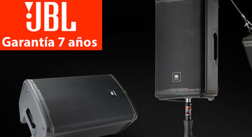 GARANTÍA DE 7 AÑOS EN ALTAVOCES JBL