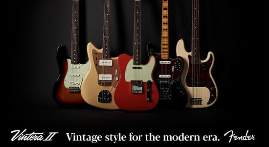 NOVEDAD: GUITARRAS Y BAJOS FENDER VINTERA II