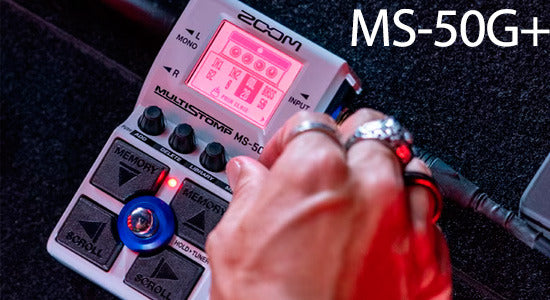 NOVEDAD: PEDAL MULTIEFECTOS PARA GUITARRA ZOOM MS50G+