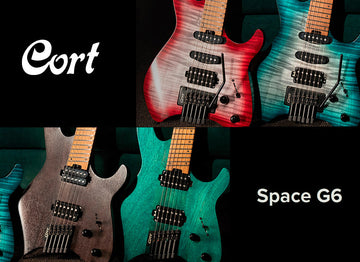 NOVEDAD: GUITARRAS ELÉCTRICAS CORT SPACE G6 HEADLESS
