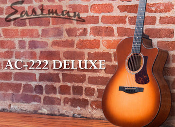 DISPONIBLE: GUITARRA ACÚSTICA EASTMAN AC222 DELUXE GOLD BURST