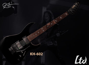 DISPONIBLE: GUITARRA ELÉCTRICA ESP LTD KH602 BLK KIRK HAMMETT