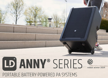 NOVEDAD: ALTAVOCES PORTÁTILES LD SYSTEMS ANNY