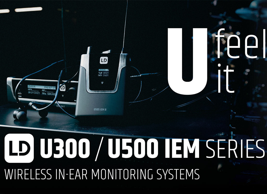 SISTEMAS MONITORAJE LD SYSTEMS U300 Y U500