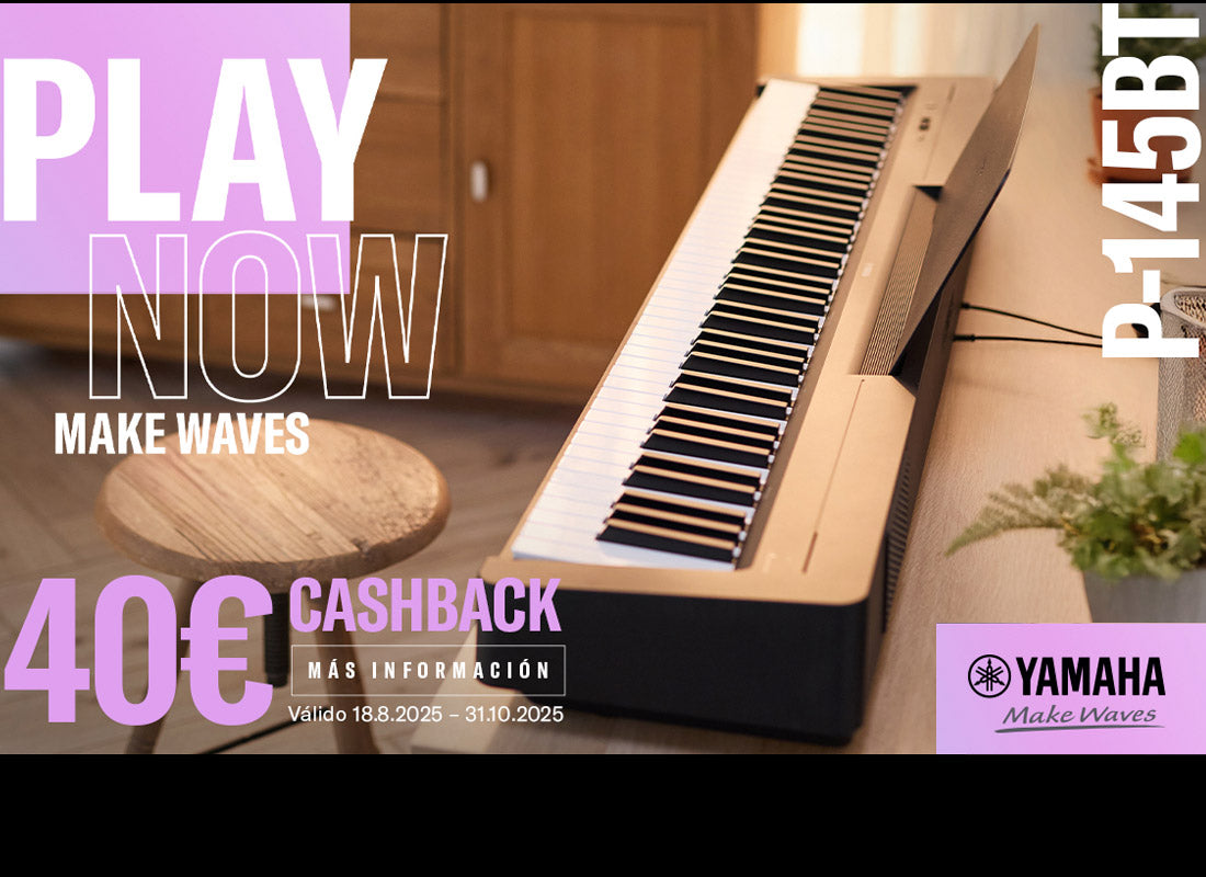 ¡¡¡ÚLTIMOS DÍAS!!! YAMAHA CASHBACK DESCUENTOS EN PIANOS Y TECLADOS