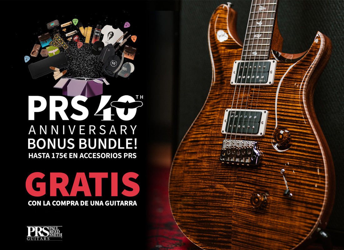 REGALO EXCLUSIVO CON LAS GUITARRAS PRS