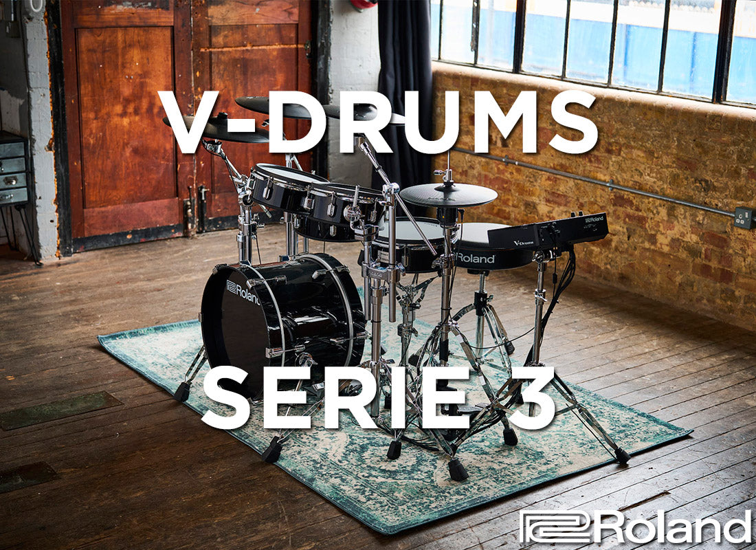 NOVEDAD: BATERÍAS ELECTRÓNICAS ROLAND V-DRUMS SERIE 3