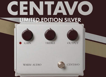 EDICIÓN LIMITADA: PEDAL OVERDRIVE WARM AUDIO CENTAVO SILVER