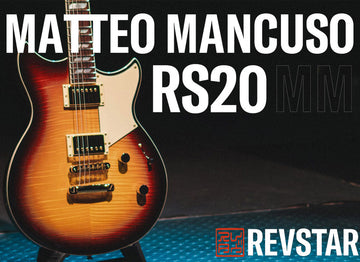 NOVEDAD: GUITARRA ELÉCTRICA YAMAHA RS20MM MATTEO MANCUSO