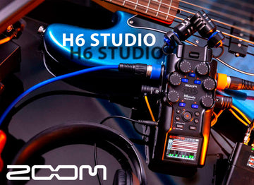NOVEDAD: GRABADOR PORTÁTIL ZOOM H6 STUDIO