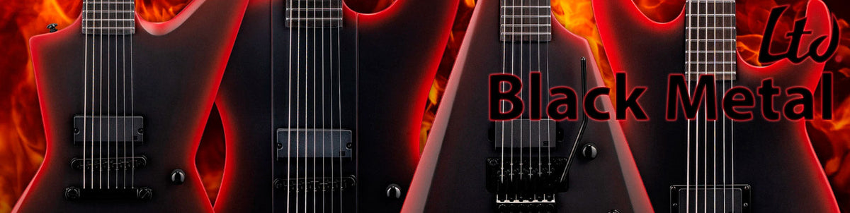 Guitarras eléctricas ESP LTD Black Metal