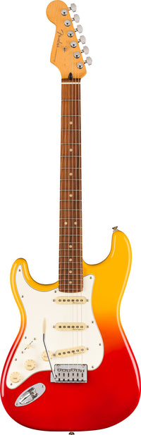 Fender Player Plus Stratocaster LH PF Guitarra Eléctrica Zurdos Tequila Sunrise 1