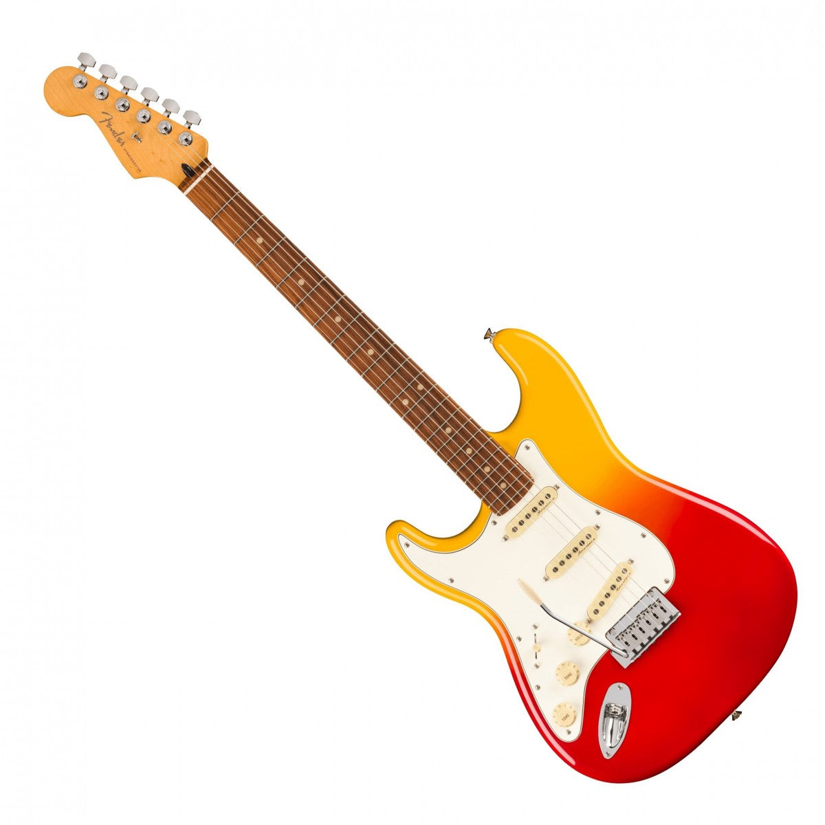 Fender Player Plus Stratocaster LH PF Guitarra Eléctrica Zurdos Tequila Sunrise 7