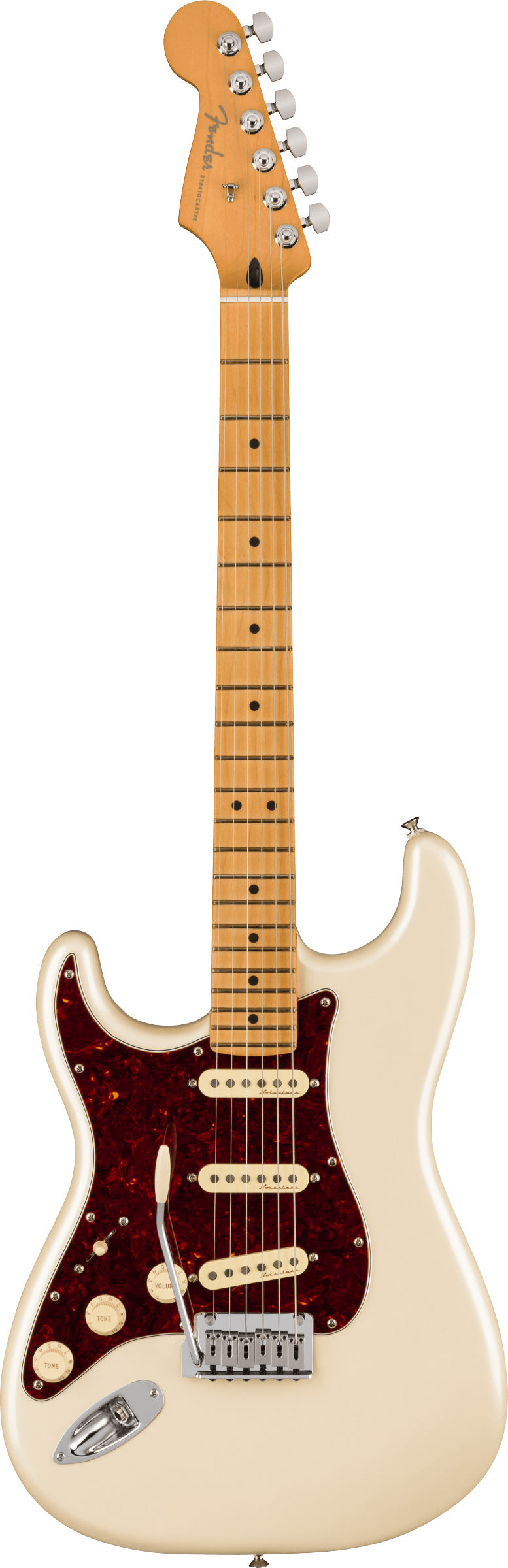 Fender Player Plus Stratocaster LH MN Guitarra Eléctrica Zurdos Olympic Pearl 1