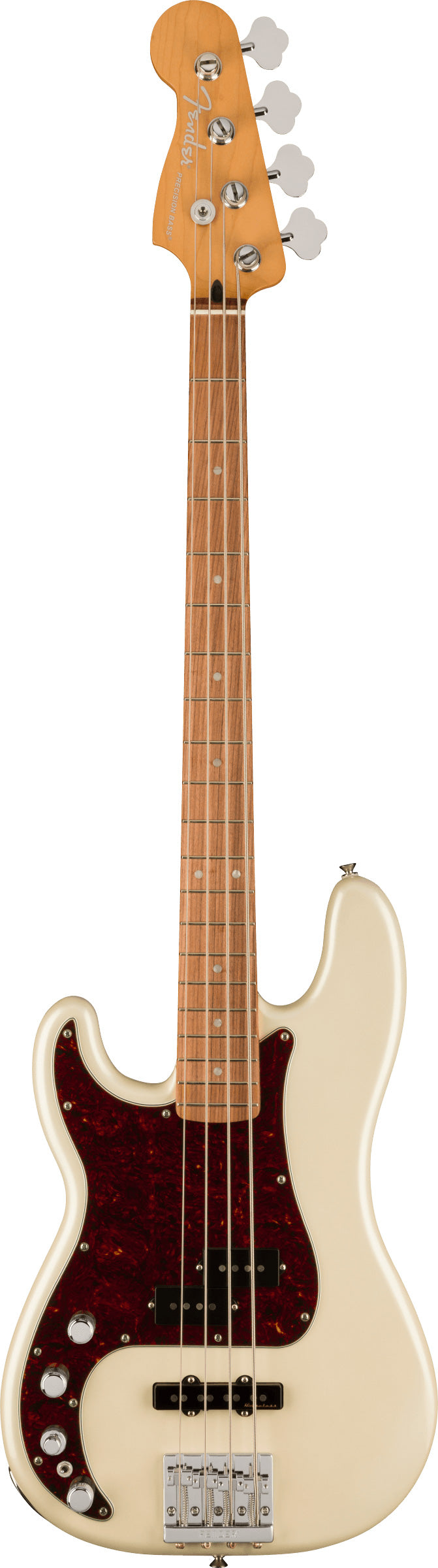 Fender Player Plus Precision Bass LH PF Bajo Eléctrico para Zurdos Olympic Pearl 1