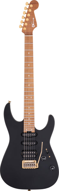 Charvel USA Select DK24 HSS 2PT cm CMN Guitarra Eléctrica Satin Black 1