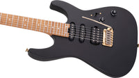 Charvel USA Select DK24 HSS 2PT cm CMN Guitarra Eléctrica Satin Black 7