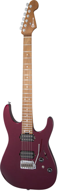 Charvel USA Select DK24 HH 2PT cm CFMN Guitarra Eléctrica Oxblood 3