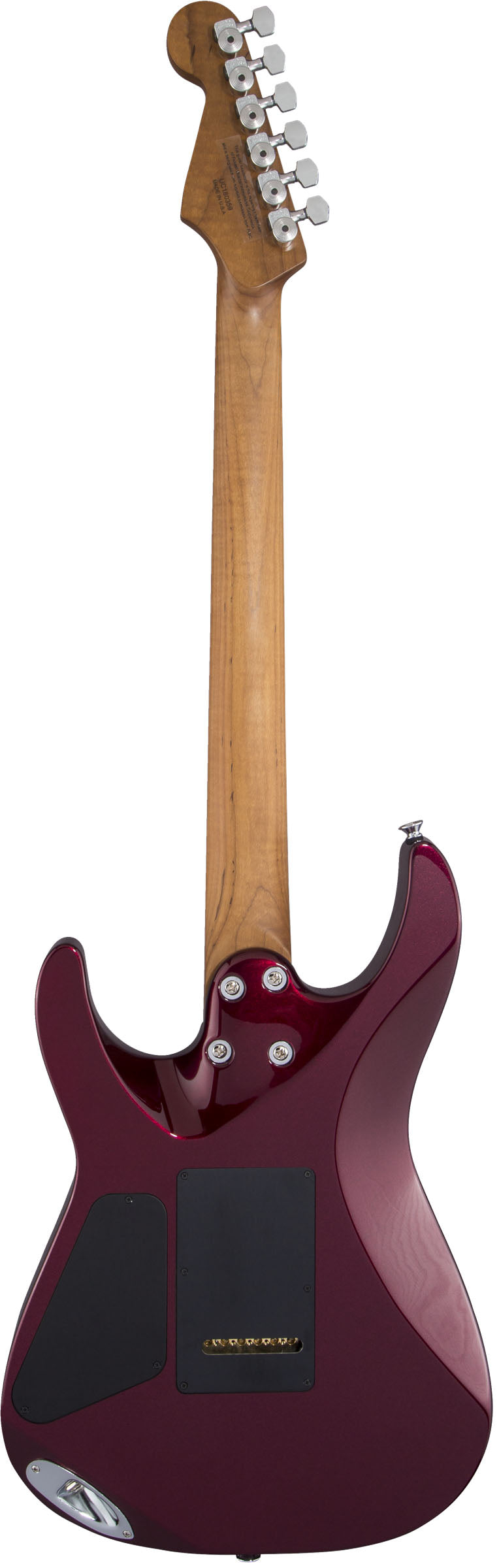 Charvel USA Select DK24 HH 2PT cm CFMN Guitarra Eléctrica Oxblood 4